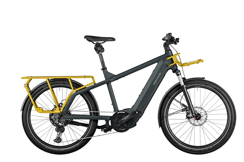 Riese and Muller Multicharger GT Touring 750 Electric Bike Utility Grey/Curry Matt